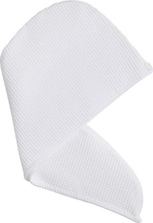 Cozy Earth Waffle Terry Hair Towel in White at Nordstrom