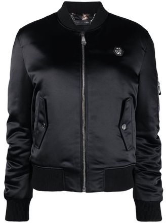 Philipp Plein Bomber con logo - Nero