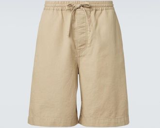 Loewe Bermudas de algod&oacute;n con anagrama