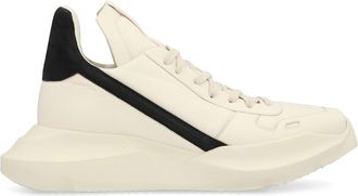 Rick Owens Geo Geth Leather High-top Sneakers