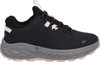 Hi-Tec Fuse Trek Polyester Dames Sneakers Zwart/Steen Grijs/Cameo Roze