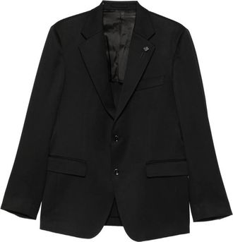 Lardini Single-breasted Notched-lapels Blazer