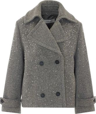 Golden Goose Mujer, Abrigos, Gris, Talla: S