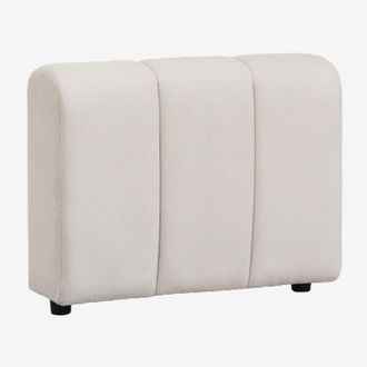 Sklum Sklum - Reposabrazos Izquierdo Para Sof&aacute; Modular En Tela Boucl&eacute; Eliot