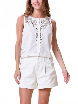 Cleobella Eileen Top In Ivory