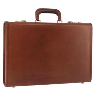 Coach Pre-owned Bags, female, Brown, Size: ONE SIZE Pre-owned Trunk Bag