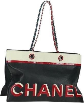 Chanel Pre-owned Tote Bags, female, Multicolor, Size: ONE SIZE Pre-owned Vintage Tote Bag