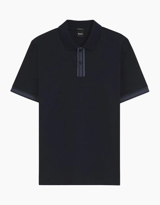 HUGO BOSS Mens H Parlay 238 Polo Navy - Size: 38