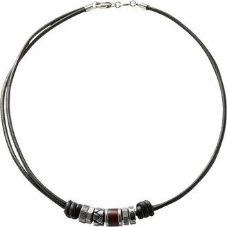 Fossil Necklaces - Heren - Kettingen - Zwart - ONE Size - Accessoires