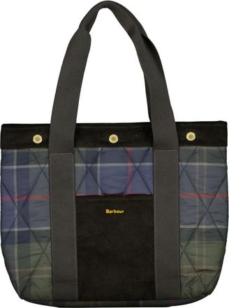 Barbour Tassen, Dames, Blauw, ONE Size, Polyester, Healy Quilted Tote Bag