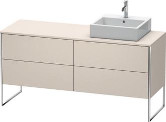 Duravit Duravit - Mueble De Ba&ntilde;o Xsquare De 160,0 X 54,8 Cm, 4 Cajones