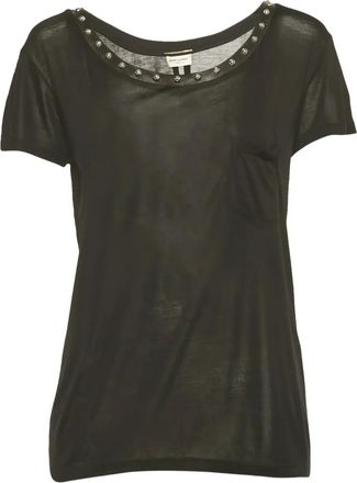 Saint Laurent T-shirt girocollo - Nero
