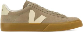 Veja Taupe Lace Up Sneakers