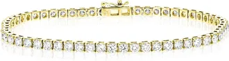 Vir Jewels 5 cttw Lab Grown Diamond Tennis Bracelet in 14K Gold 7 Inch For Women