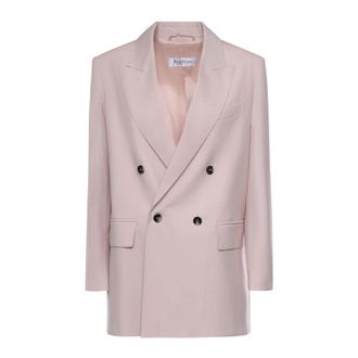 Max Mara Blazers, female, Pink, Size: S Blazers