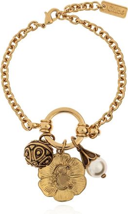 Chlo&eacute; Messing armband - Dames - Armbanden - Geel - ONE Size - Accessoires