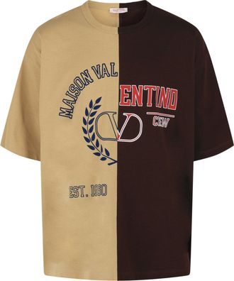 Valentino Two-Tone Paneled T-Shirt