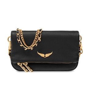 Zadig&Voltaire Shoulder Bags, female, Black, Size: ONE SIZE Rock Nano shoulder bag