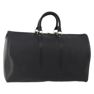 Louis Vuitton Pre-owned Weekend Bags, female, Black, Size: ONE SIZE Pre-owned Boston Bag