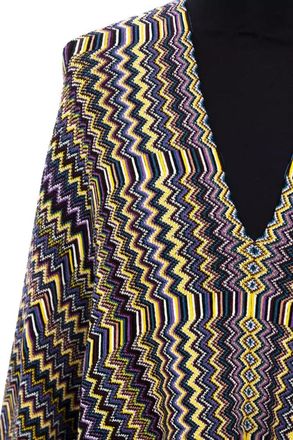 Missoni Multicolor Wool Women Poncho Clothing