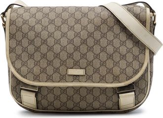 Gucci Pre-owned Gucci GG Supreme Crossbody Ladies QEWUZ1K1FEOESU9D