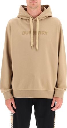 Burberry Mens Biscuit Cotton Sweatshirt - Tan - Size Large