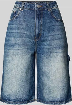 Review Jeans Shorts im 5-Pocket-Design - Jorts in Dunkelblau, Größe XS