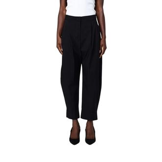 PT01 Tapered Broeken - Dames - Broeken - Zwart - 3XL - Leer - Broeken