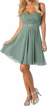 Milano Formals Sugar Blush Dress In Sage