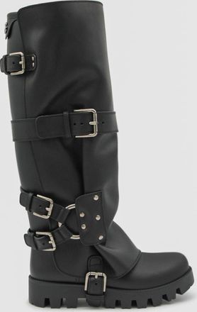 Dolce & Gabbana Black Leather Boots