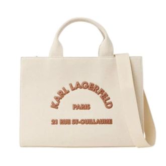 Karl Lagerfeld Handbags, female, Beige, Size: ONE SIZE Morio Handas