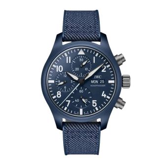 IWC Pilots Watch Chronograph 41 TOP GUN Oceana - female - IWC Schaffhausen - Watches - Blue - ONE SIZE - Accessories