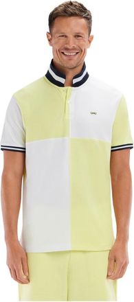 Eden Park Katoenen polo met korte mouwen - Heren - Polos - Veelkleurig - L - Katoen - Tops