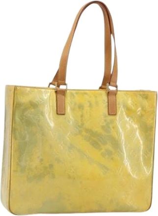 Louis Vuitton Pre-owned Tote Bags, female, Yellow, Size: ONE SIZE Pre-owned Tote Bag