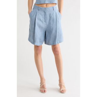 TWP Fisher Hemp Shorts in Light Indigo at Nordstrom Rack, Size 00