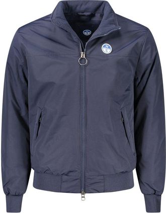 North Sails Blue Polyamide Mens Jacket