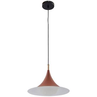 Lindby L&aacute;mpara Colgante jarl En Marr&oacute;n De Metal - Lindby