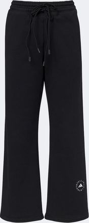 adidas by Stella McCartney Logo cotton wide-leg sweatpants