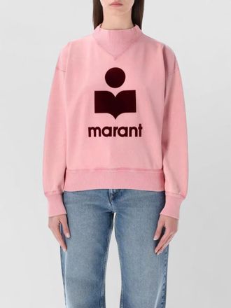 Isabel Marant cotton blend logo print sweatshirt