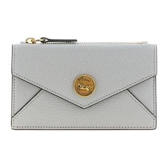 Chlo&eacute; Envelope Kleine Portemonnee - Dames - Accessoires - Blauw - Maat: ONE Size Katoen
