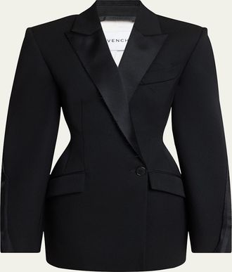 Givenchy Cocoon Mini Blazer Dress