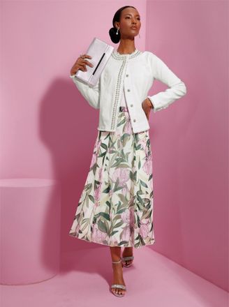 Cr&eacute;ation L Jeansblazer CREATION L Lyocell-Baumwoll-Mix-Blazer, Damen, Gr. 36, ecru, 56% Baumwolle, 19% Polyester, 14% Lyocell, 10% Viskose, 1% Elasthan, Blazer J