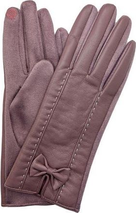 MARCUS ADLER Faux Leather Gloves in Mauve at Nordstrom Rack
