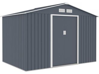Habitat et Jardin Caseta Met&aacute;lica De Jard&iacute;n vegas Ii - 5,29 M&sup2; - Gris