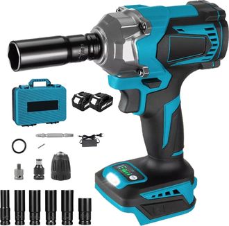 OEM Llaves De Impacto Inal&aacute;mbricas, Motor Sin Escobillas, 700 Nm, 1/2 Pulgada, Pantalla Digital, Para Automoci&oacute;n