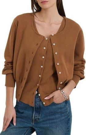Alex Mill Louisa Cotton & Cashmere Cardigan in Mochaccino at Nordstrom Rack, Size Medium