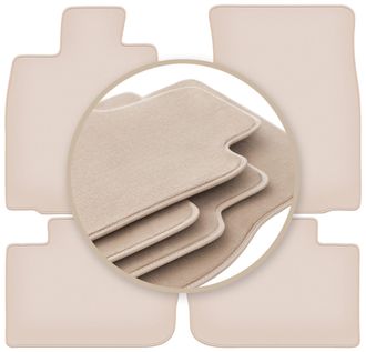 OEM Alfombrillas Beige Premium Para: Lexus Is Iii Sed&aacute;n 2013