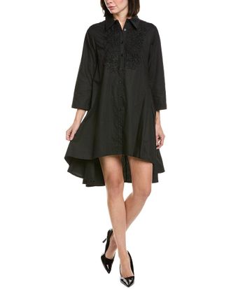 Gracia Chest Lace Work Shirtdress