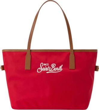 Saint Barth Donna, Borse, Rosso, Taglia unica, new