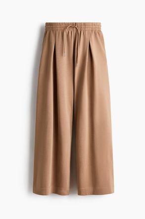 H&M Kordelzughose mit Falten - Beige